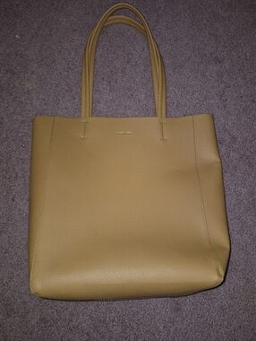 Love & Lore Tan Tote Bag